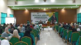 Status Mahfud MD menghadiri kuliah umum di Universitas Qamarul Huda Badaruddin Bagu Lombok Tengah (Istimewa)