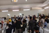 Kondisi rapat pleno tingkat kabupaten di Lombok Tengah (Wawan/Koran Mandalika)