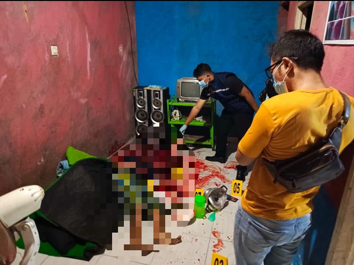 Polisi olah TKP pembunuhan yang dilakukan di Lombok Timur (Humas Polres Lombok Timur)