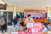 Pengungkapan kasus narkoba oleh Polres Lombok Tengah (Wawan/Koran Mandalika)