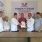 Pasangan Ruslan-Masrun menjadi pendaftar pertama di DPD Partai Perindo Lombok Tengah untuk maju Pilkada 2024