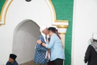 Rois Syuriyah Pengurus Cabang Nahdlatul Ulama TGH Ma’ruf Makmun Diranse menghadiri pertemuan dengan Calon Gubernur NTB Lalu Muhamad Iqbal 