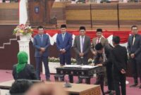 Agenda Paripurna DPRD Lombok Tengah (Julian/Koran Mandalika)