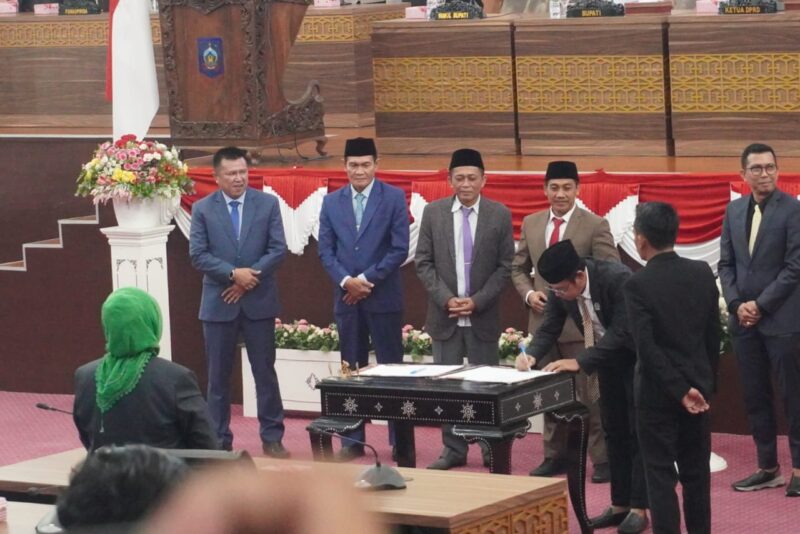 Agenda Paripurna DPRD Lombok Tengah (Julian/Koran Mandalika)