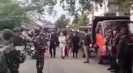 Aparat gabungan lakukan penggerebekan narkoba di Desa Beleka, Praya Timur (tangkapan layar)