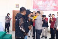 Polda NTB Launching Desa Beleka menjadi Kampung Bebas Dari Narkoba (Istimewa)