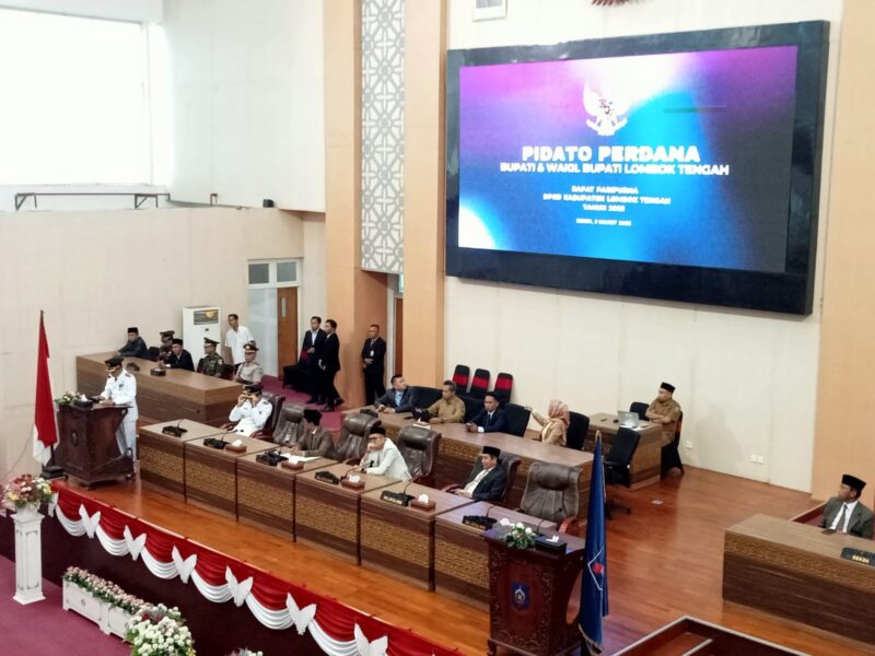 Pidato Perdana, Bupati Pathul Serukan Sinergi Wujudkan Lombok Tengah Masmirah (Ahmad Sakurniawan/Koran Mandalika)