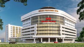 Gambar gedung RSUD NTB (dokumen RSUD NTB)