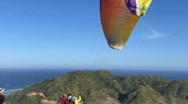 Keindahan Sky Lancing Lombok Tengah yang menjadi surganya para atlet paralayang (istimewa)
