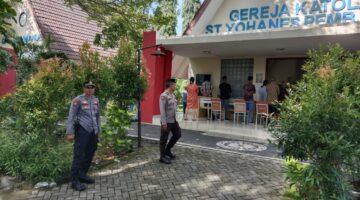 Polres Lombok Tengah Pastikan Keamanan Ibadah Umat Kristiani