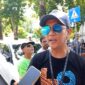 Koordinator aksi, Rudy mengatakan di dalam revisi Peraturan Menteri Perhubungan (Permenhub) nomor 266 dan 1001 dikatakan potongan aplikator sebanyak 15% plus 5% (Ahmad Chumaidi/Koran Mandalika)