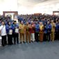 Gubernur NTB Lalu Muhammad Iqbal melantik sebanyak 408 calon pegawai negeri sipil (CPNS) dan pegawai pemerintah dengan perjanjian kerja (PPPK) di Kantor Gubernur NTB (Ahmad Chumaidi/Koran Mandalika)