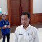 Kepala Dinas Pemuda dan Olahraga NTB Haji Wirawan mengatakan rapat kerja yang dihadiri 213 peserta itu bertujuan untuk sukseskan Fornas VIII di NTB. (Ahmad Chumaidi/Koran Mandalika)