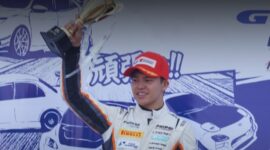 Penampilan impresif ditunjukkan pembalap asal Jepang, Kazuhisa Urabe, dalam debutnya di ajang BRZ Super Series Round 5 yang berlangsung di Pertamina Mandalika International Circuit, dalam rangkaian JDM Funday Vol. 3 pada Sabtu (26/7/2025). (MGPA)