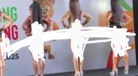 Aksi salah satu Inorga pada Fornas di NTB yang viral (Ist)