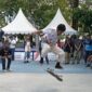 Kontingen asal Provinsi Aces berhasil menempati juara pertama pada Inorga Komisi Indonesia Skateboard (KIS), Fornas VIII 2025 di NTB dalam kategori Game of Skate. Game of Skate ini adalah satu dari 16 kategori yang dilombakan. (Ahmad Chumaidi/Koran Mandalika)