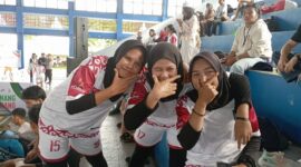 Foto bersama para pemain Street Sooccer perwakilan NTB usai raih medali perunggu (Ahmad Chumaidi/Koran Mandalika)