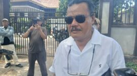 Kuasa Hukum dari Mamiq Kalsum, yakni Lalu Abdul Majid yang mengaku sebagai pemilik lahan di Kawasan Mandalika atau sekitar Bukit Seger, Desa Kuta, Kecamatan Pujut (Ahmad Sakurniawan/Koran Mandalika)