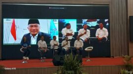 Konferensi pers persiapan event Mandalika Korpri Fun Night Run yang akan digelar pada 6 Desember 2025. Event akan digelar di Sirkuit Mandalika (Ahmad Sakurniawan/Koran Mandalika)