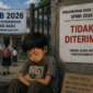 Ilustrasi Anak Yatim Piatu tidak diterima di sekolah negeri karena tercatat masuk kartu keluarga atau KK neneknya (Ist)