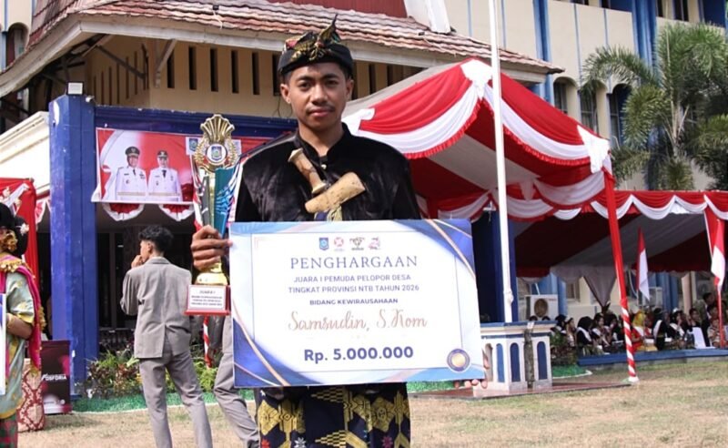Olah Kelapa Jadi VCO CocoSam, Samsudin Asal Sukadana Lombok Tengah Raih Juara I Pemuda Pelopor NTB