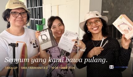 Yang Dibawa Pulang Sanct Social dari Tar2Cup SMA Tarakanita 2: Senyum yang Sama dari 112 Pelajar dan Orang Tua yang Mampir ke Booth
