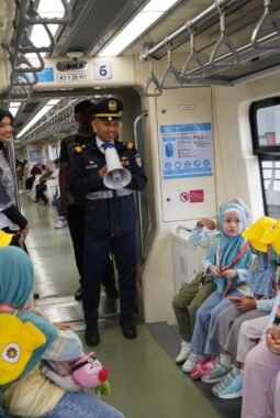 Bangun Budaya Transportasi Publik Sejak Dini, Hampir 39 Ribu Anak Ikuti Edutrain LRT Jabodebek