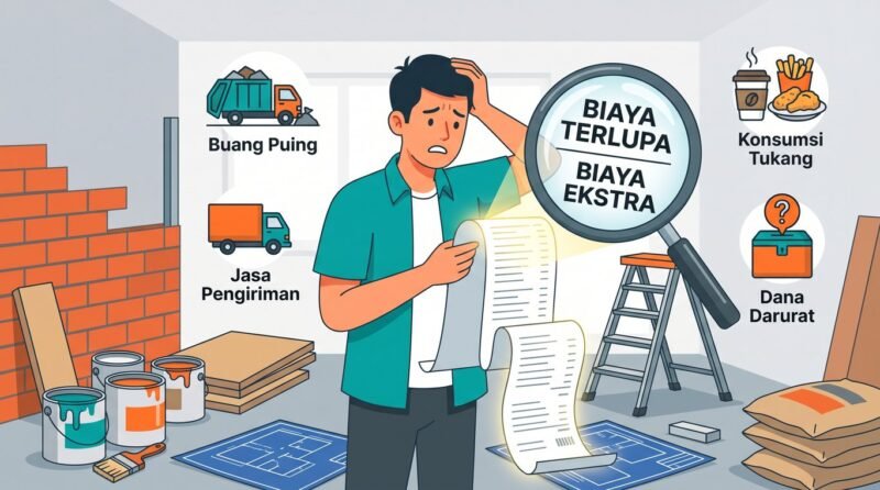 Anggaran Renovasi Selalu Meleset? Pos Ini Sering Terlupa