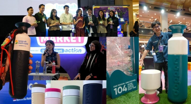 Dopper dan Blibli Ajak Masyarakat Kurangi Penggunaan Single-Use Plastic Bottles di Langkah Membumi Market 2026