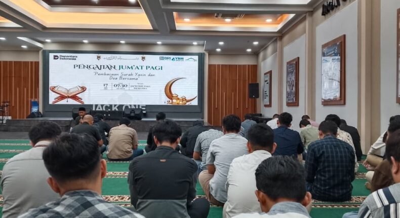 BRI Region 6 Gelar Pengajian Jumat Rutin, Perkuat Keimanan dan Silaturahmi Pekerja