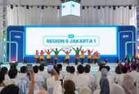 BRI Region 6 Berpartisipasi dalam Kick Off Sportartcular, Semarakkan Peringatan HUT ke-31 BRI