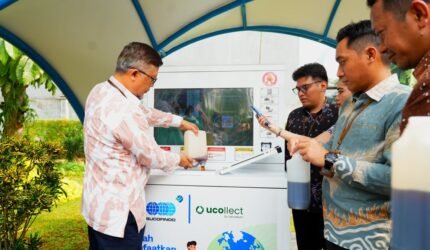 SUCOFINDO Dorong Pengelolaan Minyak Jelantah Bernilai Tambah melalui Peresmian UCOllect Box