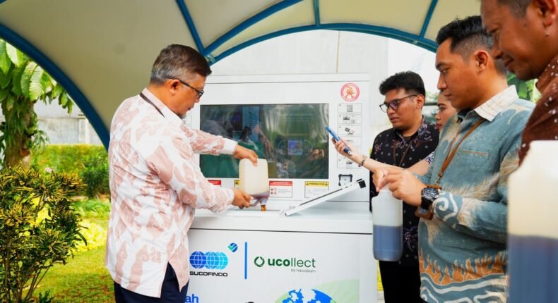 SUCOFINDO Dorong Pengelolaan Minyak Jelantah Bernilai Tambah melalui Peresmian UCOllect Box