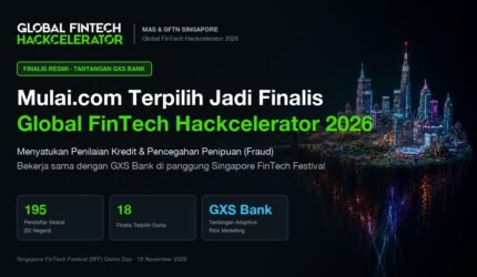 Mulai.com Terpilih Sebagai Finalis Global FinTech Hackcelerator 2026 oleh Monetary Authority of Singapore