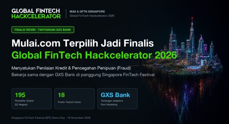 Mulai.com Terpilih Sebagai Finalis Global FinTech Hackcelerator 2026 oleh Monetary Authority of Singapore