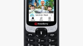 STRAWBERRY ST100: Ponsel Keypad 4G yang Bisa Akses YouTube dan TikTok