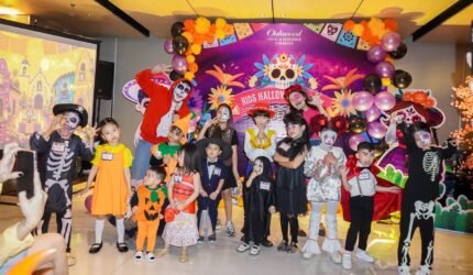 Mengintip Keseruan Pesta Halloween Anak Anak “Día de los Muertos” di Oakwood Surabaya