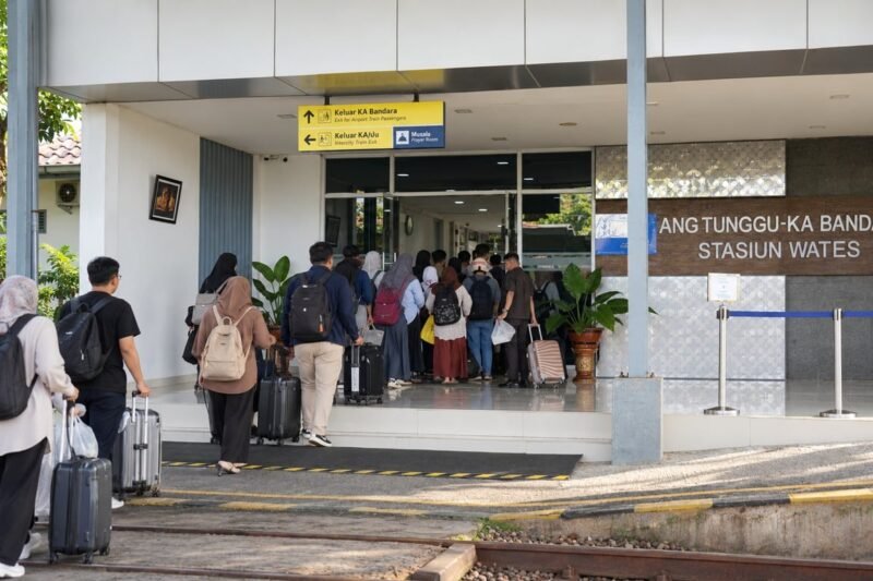 Selama Dilayani PT Railink, KAI Bandara dari Stasiun Wates Layani 948.336 Penumpang