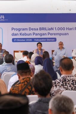 Dukung Kesehatan Ibu dan Anak, BRI Peduli Resmikan Posyandu Lily dan Kebun Pangan Perempuan di Yogyakarta