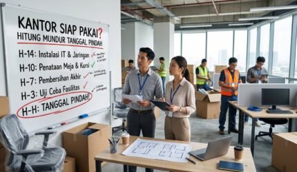 Berapa Lama Kantor Siap Pakai? Hitung Mundur dari Tanggal Pindah