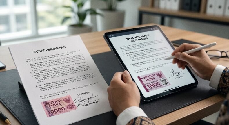 Beda Meterai Tempel dan e-Meterai yang Masih Sering Dikira Sama