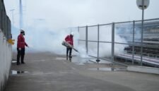 Antisipasi Penyebaran Nyamuk, LRT Jabodebek Lakukan Fogging di Sejumlah Area Operasional Antisipasi Penyebaran Nyamuk, LRT Jabodebek Lakukan Fogging di Sejumlah Area Operasional
